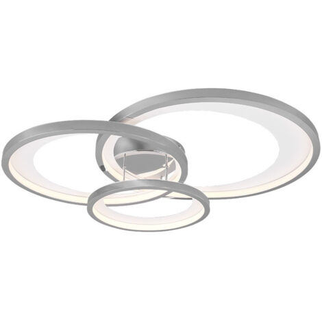Plafonnier led 36w 4300 lm chrome metal - trio - granada 50216559 50216559 50216559 50216559 50216559 50216559 (1/4)