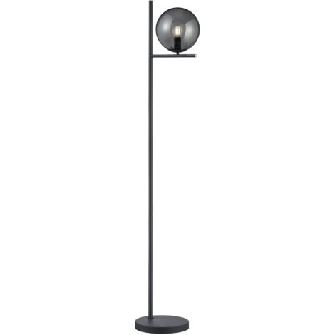 Lampadaire design lampadaire design globe et metal pure gris en metal trio (1/5)