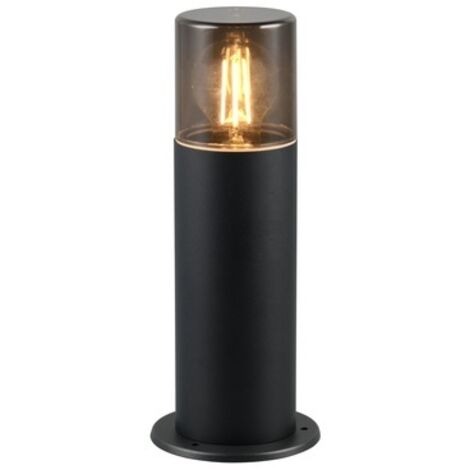 Potelet exterieur 1xe27 28w noir mat fonte daluminium - trio - hoosic 82457894 82457894 82457894 82457894 82457894 82457894 (1/3)