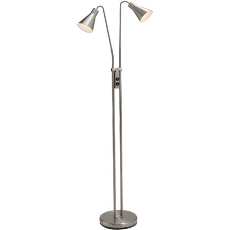 Lampadaire 2xe14 h150 cm - acier - markslojd - odense 53136087 53136087 53136087 53136087 (1/3)