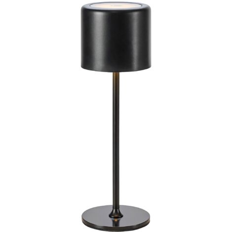 Lampe de table rechargeable 2 w 100 lm 3000k ip44 noire - markslojd - filo 88854941 88854941 88854941 88854941 (1/3)