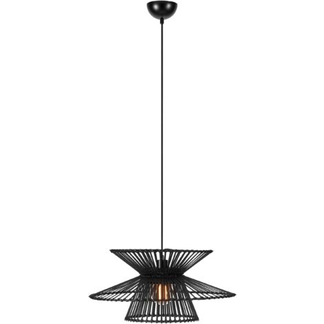 Suspension bambou e27 max 40w 57 cm noire mat - markslojd - duplici 88866146 88866146 88866146 88866146 (1/3)