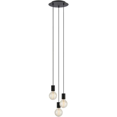Suspension 3xe27 max 40w noir - markslojd - cielo 88866175 88866175 88866175 88866175 (1/3)