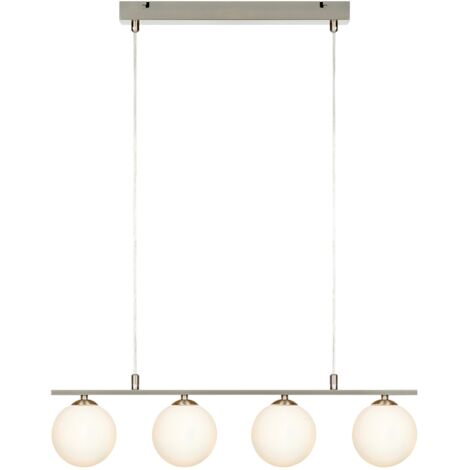 Plafonnier 4xg9 max 28w ip20 acier et verre opale - markslojd - quattro 42248314 42248314 42248314 42248314 (1/3)