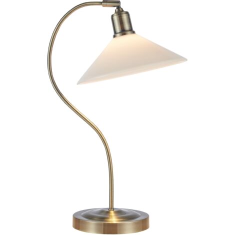 Lampe de table e27 40w ip20 blanclaiton antique - markslojd - vela 88895567 88895567 88895567 (1/3)