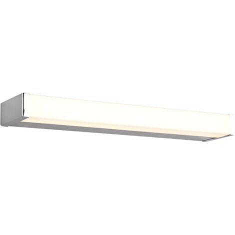 Applique murale led 65w 750lm 3000k ip44 chrome et blanc - trio - fabio 50216182 50216182 50216182 (1/5)