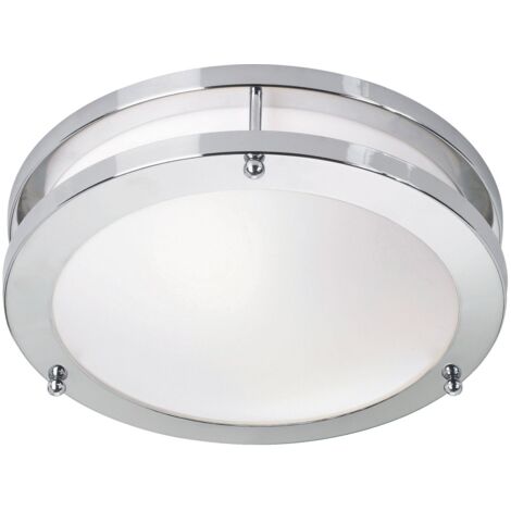Markslojd TY 24 - Plafonnier LED Salle de Bain Chrome IP44 (1/3)