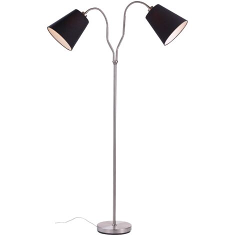 Lampadaire E27 Max 60W acier brossé - Markslöjd - Modena (1/3)