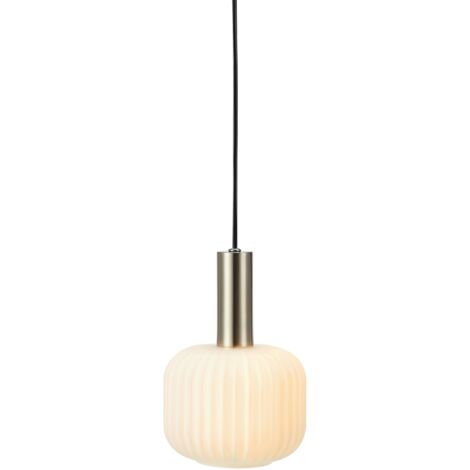 Markslojd SOBER Plafonnier Small 1 Globe Light Acier, Blanc (1/3)