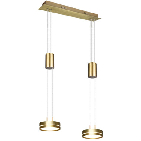 Suspension Diffuseurs Gradateur Led Disco Franklin Brass Trio Lighting (1/5)