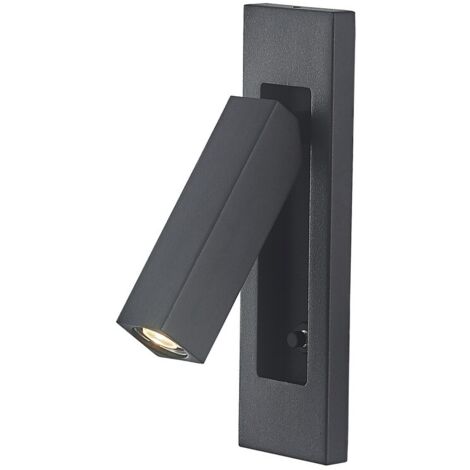 Inspired Mantra - Gokova - Applique murale, 3W LED, 3000K, 210lm, sable noir (1/5)