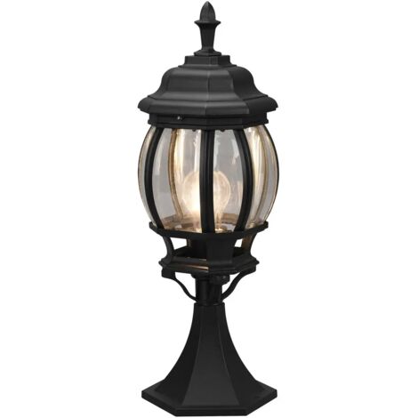 Luzete - lanterne exterieure e27 ip44 noir elowen (1/5)