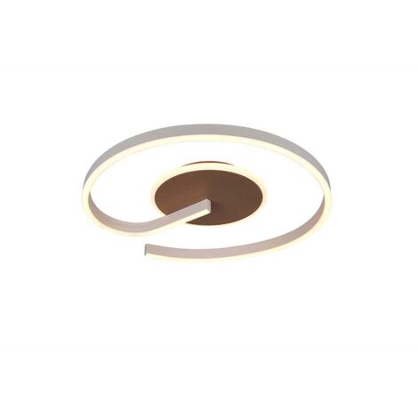 Plafonnier led dimmable cct 21w 2600 lm cafe - trio - calle (1/5)