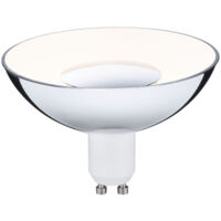 Ampoule Led GU10 dimmable 4,9W réflecteur argent - Paulmann