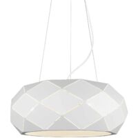 Suspension led 3 lampes culot e27 blanc mat - trio - zandor 44399558 44399558 44399558 44399558 44399558 44399558