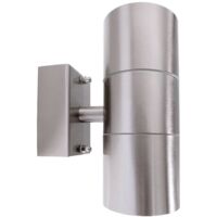 Deko Light Zilly Up & Down 731006 Applique GU10 acier inoxydable