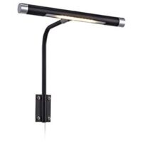 Applique led declairage de tableau monet noire - markslojd