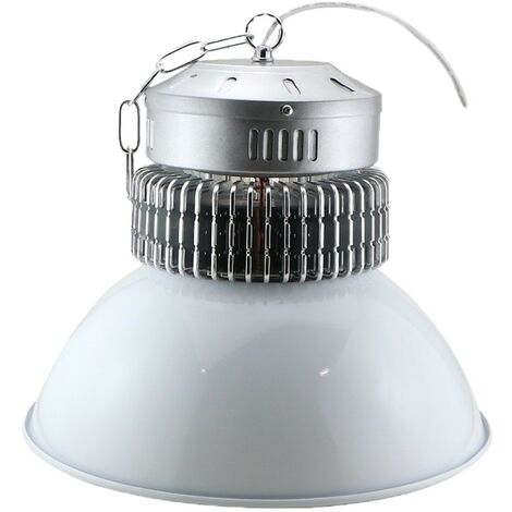 Cloche Lamp Industrielle LED 150W 120° ARGENT, Blanc Froid 6400K - Digilamp
