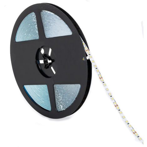 Ruban LED 50M DC24V SMD2835-180LED/m, 16W/m, Largeur 10mm Coupe tous les 10cm Blanc froid 6000K - Offre professionnelle (1/5)