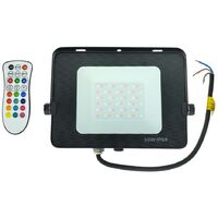 Projecteur LED RGB 50W Étanche IP65 Forte luminosité - Digilamp