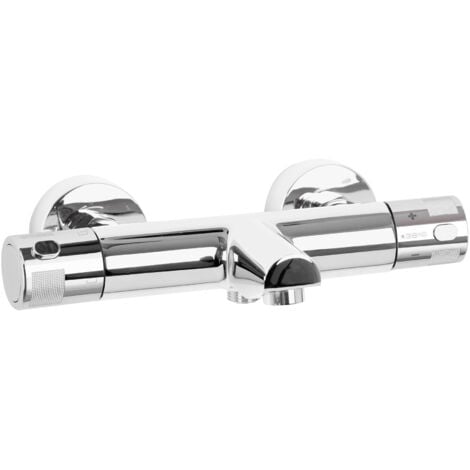 Ramon Soler Grifo de Baño-Ducha Termostático Cromado Serie Termotech