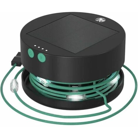 Lumières solaires rechargeables extérieures camping lumières de camping éclairage étanche lumières LED guirlandes solaires