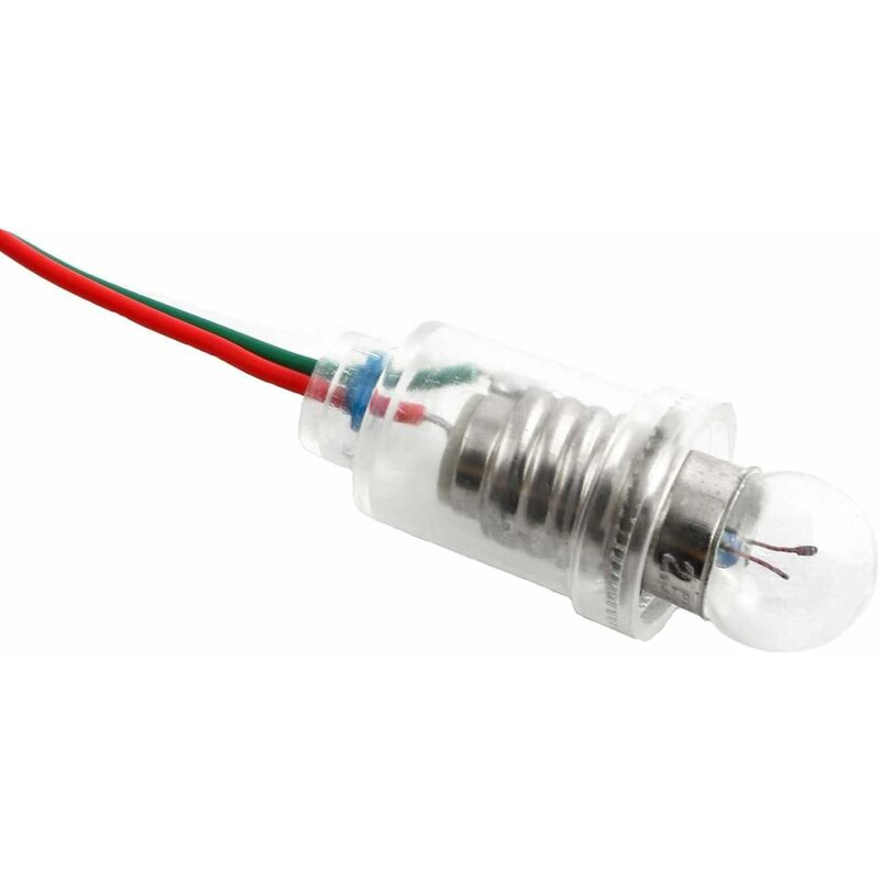 10 Douilles Lampes E10 Avec Câbles GutReise - Pour Ampoules LED - Expérimentation Électrique