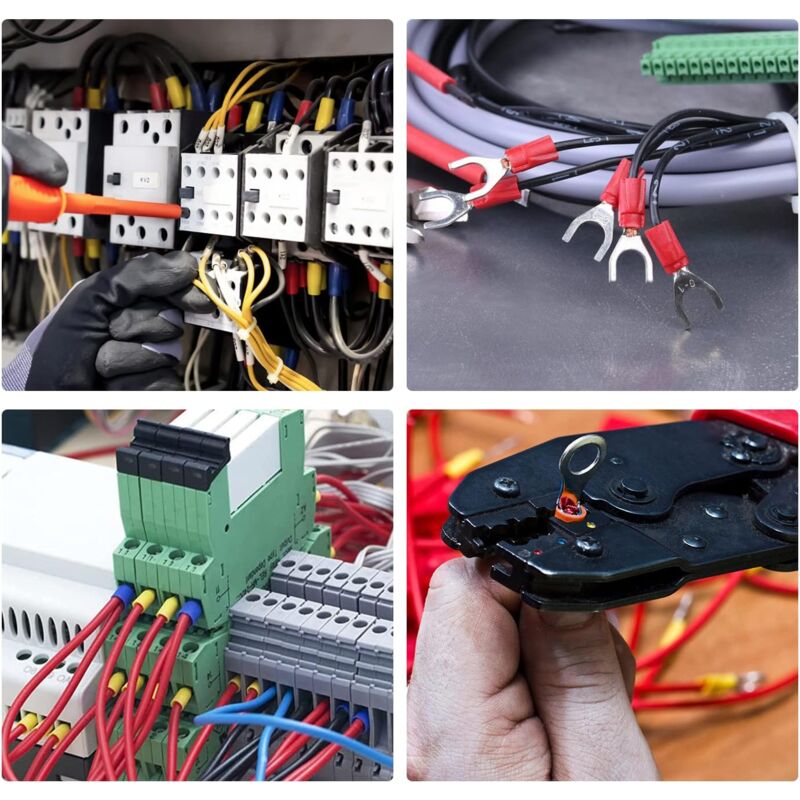 180 Pièces Connecteurs électriques à Sertir, Bornes De
