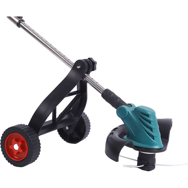 URPIZY Roulettes De Support Réglables Pour Débroussailleuse Sans Fil électrique Noir