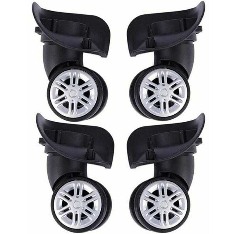 Lot de 4 roues de rechange pour scooter de 100 mm avec roulements en aluminium - Accessoires de scooter en polyuréthane - Vert
