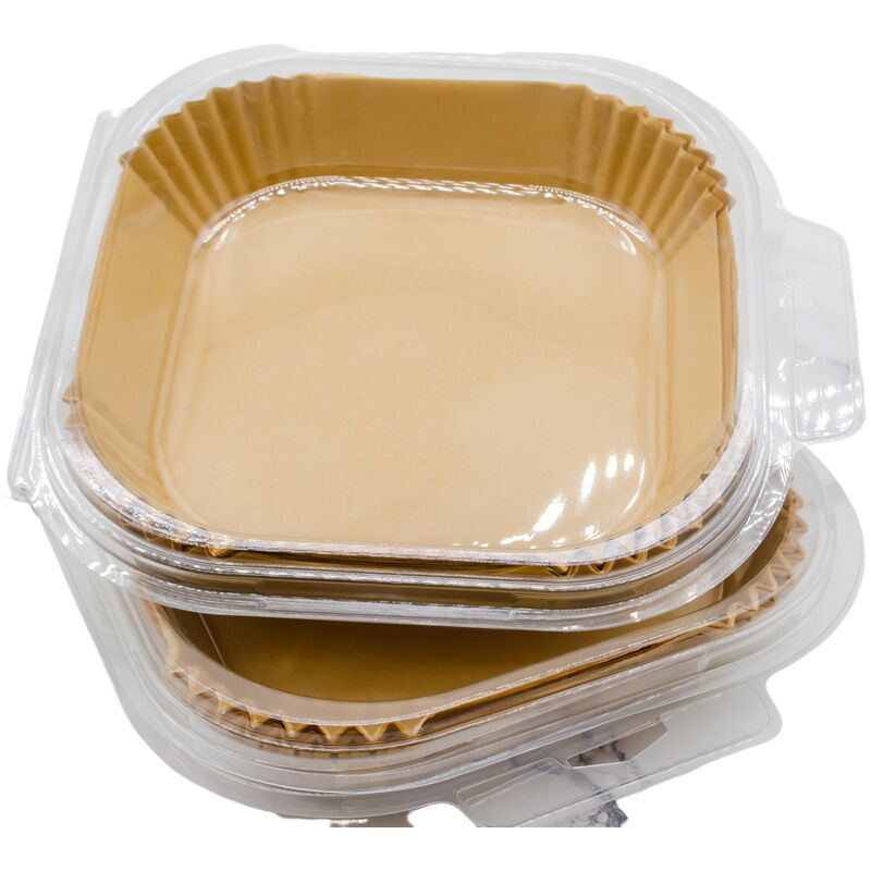 Lot De 100 Papiers De Cuisson Carrés De 20 Cm Pour Friteuse à