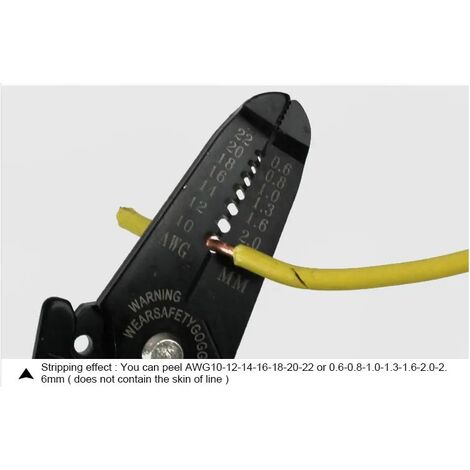 Pince à Anneau Fendu Belmont MP-072 Décalée - Coupe Ligne PE, 120mm, Neuve