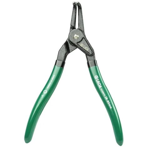 LAOA – Pince circlips ext. Courbe, Pince pour joncs extérieurs, pince de retenue de 7 pouces, pince à Circlip multifonction, pince à anneau de serrage d'arbre par pointe droite incurvée, type externe, (1/5)