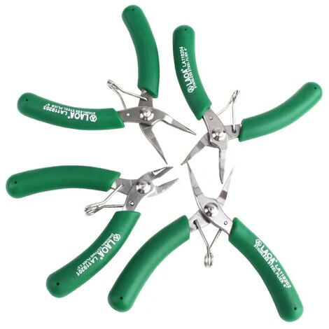 LAOA – Mini ciseaux électroniques, pince à Long nez en acier inoxydable, pince diagonale coupe-fil (1/4)