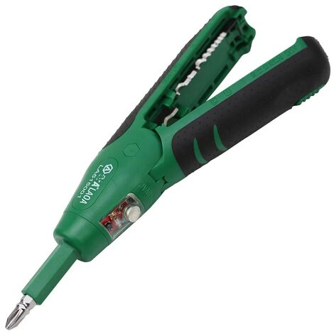 Pince à dénuder LAOA avec fonction de mesure électrique, pince à dénuder 8 -en-1 pour couper et tirer des fils, ciseaux à câble pour gratter, presser les fils, avec test de tension (rechargeable
