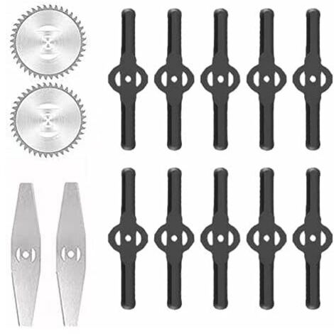 Déstockage Accessoires pour tondeuses à gazon Lames de désherbeur électrique Lames de scie Manche télescopique léger pour la coupe du gazon, l'entretien de l'allée et du jardin (1/5)