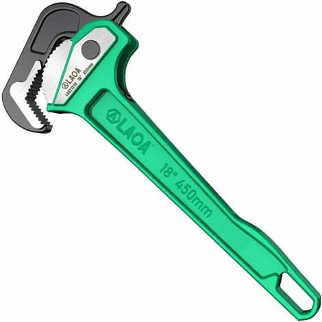 LAOA Clés à tube industrielles rapides Cr-V, pinces à cliquet industrielles robustes 45,7 cm (1/5)