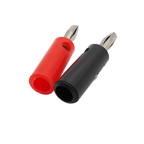 4Pcs 4mm Haut Parleur Fiche Banane Audio Jack Connecteur 24 K Plaqué Banana Plug - TV