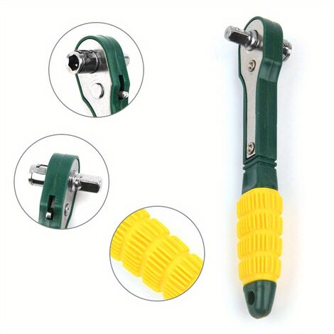 1pc1/4 Tournevis Tige Cliquet, Outil de Clé à Douille Rapide, Mini Outil de Réparation de Maison Réglable (1/5)