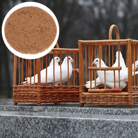Tapis De Nidification Pour Oiseaux/pigeons – Lot De 12, En Fibre Respirante - 2