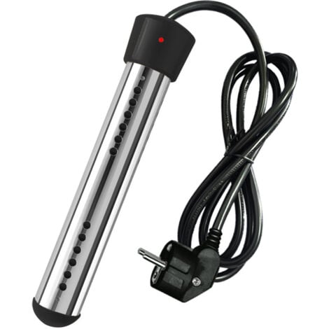 Chauffe-eau électrique 3000W avec tension d'immersion, chauffe-eau de piscine, chauffe-eau portable, adapté aux bassins, seaux
