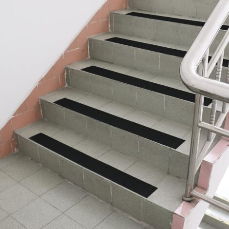 Bande Antidérapante Pour Marches D'escalier - Noir 400 Mm X 5 M | Sécurité Intérieur Et Extérieur