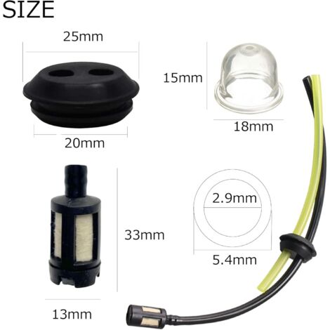 Yhenlovtt Pièce de rechange pour carburateur de tronçonneuse pour Yhenlovtt Pièce de rechange pour carburateur de tronçonneuse pour