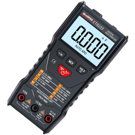 Multimètre Numérique Multimètres Testeur De Multimètre De Mesure Multimètre De Poche Multimètre Digital Testeur électrique Ohmmètre Multimètre Domestique Automatique (1/5)