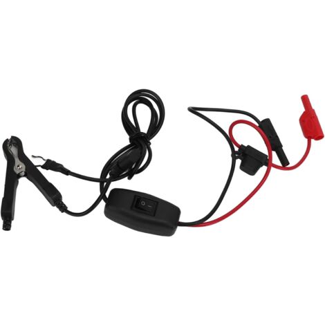 Testeur de Vidange Parasite, Détecteur de Courant Parasite Automobile Testeur D'outil de Fuite Pince à Ressort en U Accessoire Facile à Utiliser pour Test de Batterie Automobile (1/5)