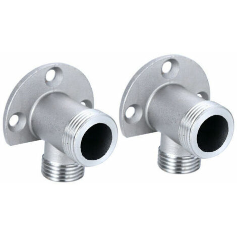 Kit d'installation pour connecter le tuyau pour robinet apparent. système de douche extérieur. mitigeur thermostatique. conversion encastré en surface (1/4)