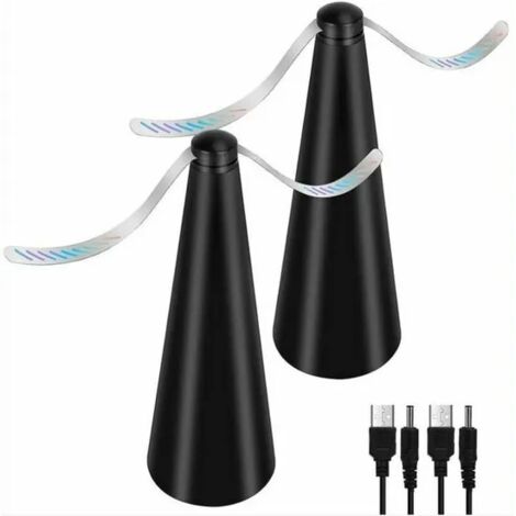 Ventilateur Anti-Mouche Lot De 2 Rpulsifs Naturels Loigne Insectes De La Nourriture Camping Jardin (1/4)