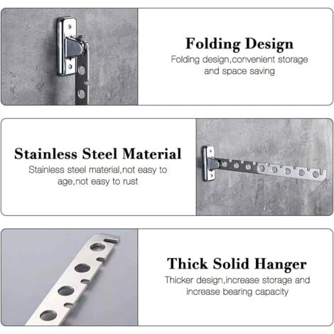 30 Pièces Crochets S Acier Inoxydable, Crochets En Métal