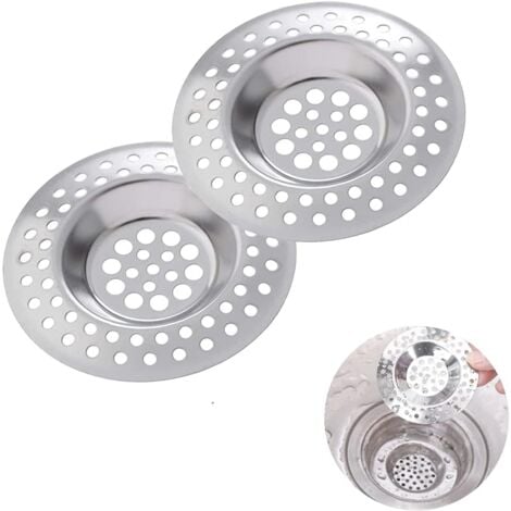 3 Pcs Bouchon Evier Cuisine, Filtre Cheveux Douche, Grille Evier Cuisine Crepine Evier Lavabo Filtre De Vidange Tamis Pour Evier De Cuisine 97624608