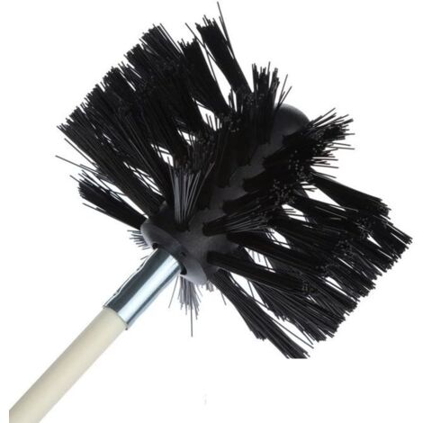 LAOA 1 Brosse de Nettoyage de Cheminée, 150 mm Brosse de Remplacement pour Le Kit de Nettoyage des Poêles à Granulés, kit de Nettoyage de Conduit de Séchage, Outil Nettoyage pour Cheminées (1/5)